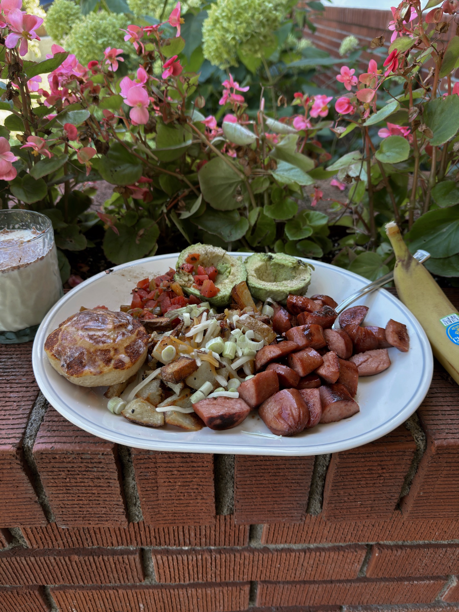 Post-run recovery meal